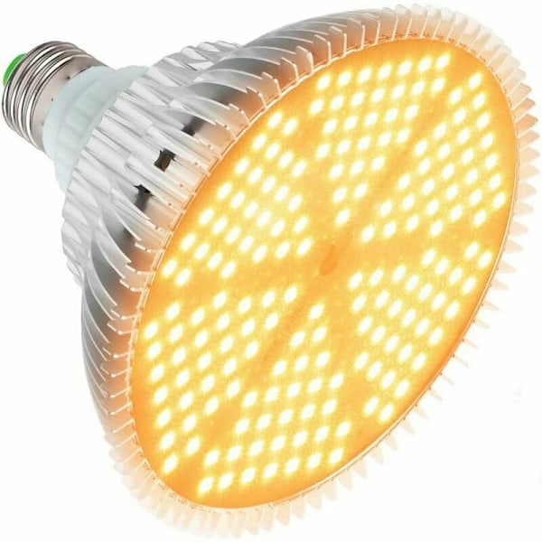 120W LED-lampa Full Spectrum, 180 LED, E27 Hortikulturlampa, Växtlampa, Inomhusväxter, Odla Lampor, Blommor för Växthus, Trädgård