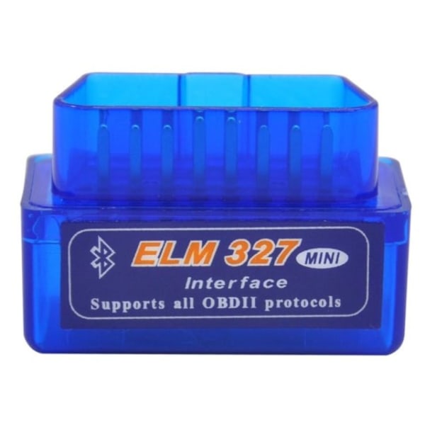 Felkodsläsare ELM327 Mini / OBD2 - Bluetooth - Bildiagnostik Blå