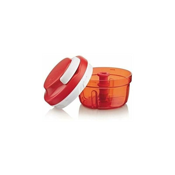 Hushållsgrönsaksskärare, manuell design Tupperware Speedy Boy Cord Chef Chopper Grinder Köttblandare