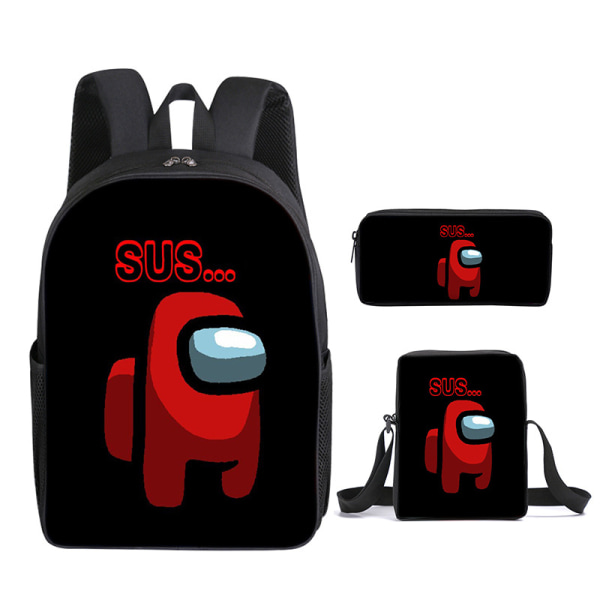 Space wolf killing Among us student backpack style 16 style 16 Case
