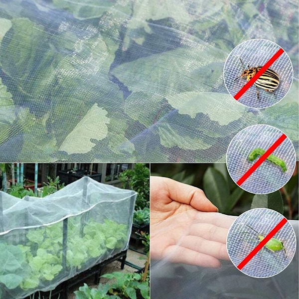 Insektnät Växthusskyddsnät Växtskyddsnät Växtskyddsnät Insektsnät mot fåglar Nät mot insekter