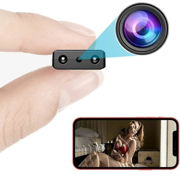 Pieni langaton Wi-Fi-kamera Piilotetut vakoojaturvakamerat, Pieni Nanny Cam  Smart Home Kamerat Lemmikkikoirakamera sisäkäyttöön ulkokäyttöön baby 1080p  kaukosäädin, kannettava 797e | Fyndiq