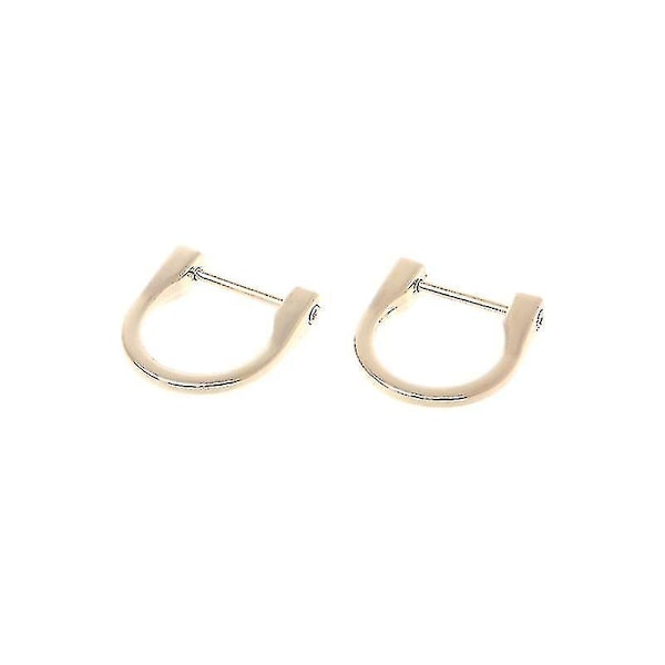 2,5 cm metall D-ring spänne avtagbar öppningsbar avtagbar handväska plånbok