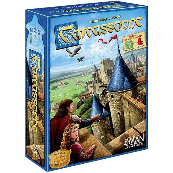 Carcassonne Brettspill Familiespill Brettspill Utvid Brettspill for 2-5 Spillere