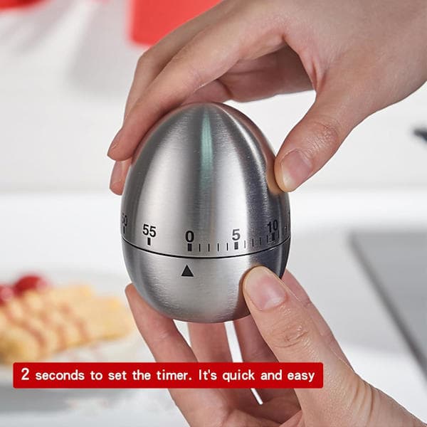 60-minutters eggtimer, kjøkkentimer, oppgavetimer 0–60 minutter, klasseromstimer, visuell timer for barn