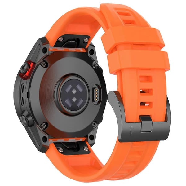 Til Garmin Fenix 7X Urremme Multicolor Orange