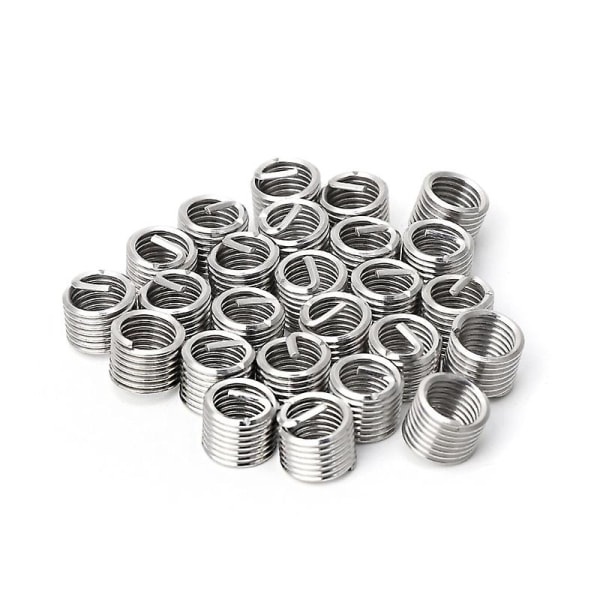 M8 Car Pro Coil Drill Tool Metric Thread Repair Insert 30pcs Kit For Helicoil Car Repair Tools Coarse Crowbar Car Styling Repair