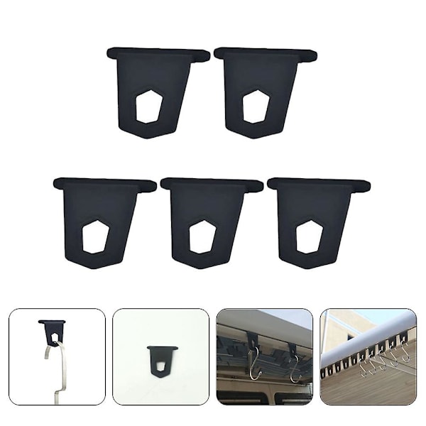 5 stk Markisekrok Ringer Gummi Strikkekroker Små Kroker For Rv Caravan Motor Camper