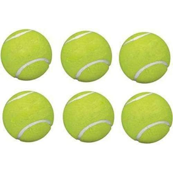 Kestävät ja vahvat tenniskäyttöön tarkoitetut pallot, vaaleanvihreät, ihanteelliset ulkoilulajeihin ja noutamiseen