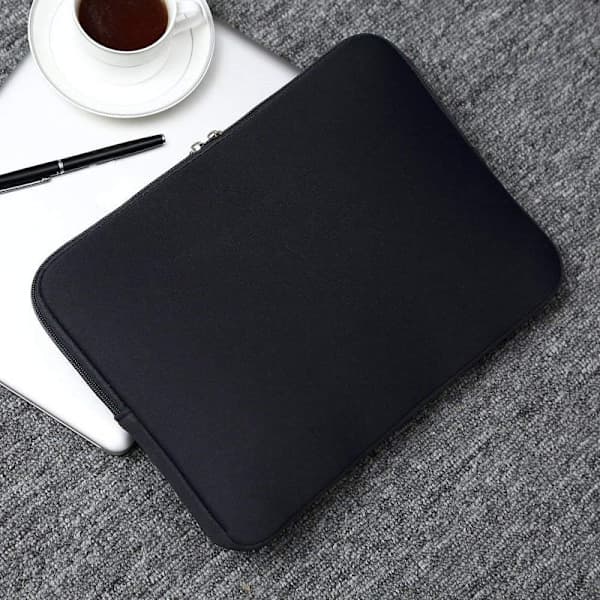 Computertaske til 13 og 15 tommer, passer til MacBook Pro og Air. Sort - 13 tommer Svart - 13-tum