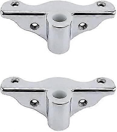 2 stk. 316 rustfritt stål Rowlock Oarlock Socket Oarlock Støttebrakett For 1/2\" Skaft