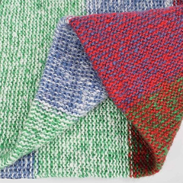 Naisten Värikäs Kaulahuivit Talvi Neulotu Loop Infinity Huivit Lämmin Kääre Cowl (A)