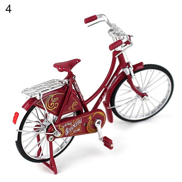 Samleobjekt Cykel Kunst Skulptur Stativ Stabil Legering Fuld af Personlighed Simuleringskunst Cykel Hjem Decor 4