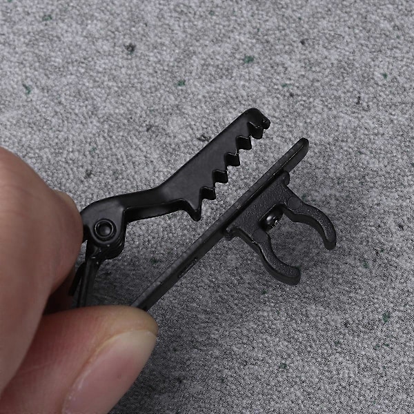 10 st Mikrofonklämmor Mini Mikrofon Klipp Mikrofon Revärklämma Revär Mikrofonhållare Mikrofon Lavalierklämma Järnklipp