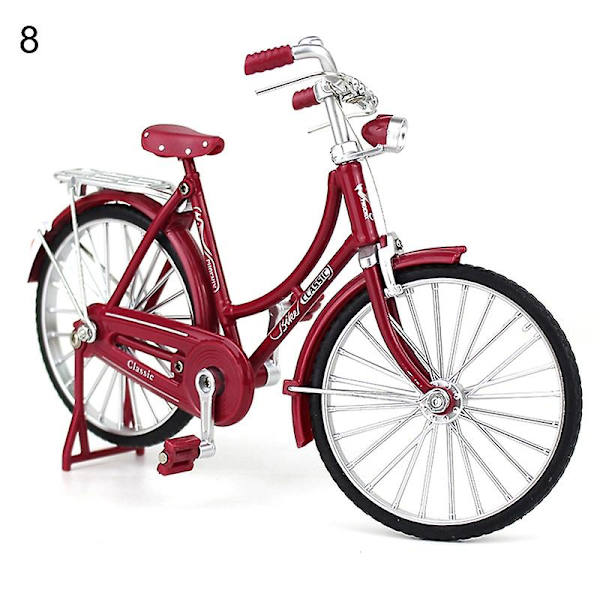 Samleobjekt Cykel Kunst Skulptur Stativ Stabil Legering Fuld af Personlighed Simuleringskunst Cykel Hjem Decor 8