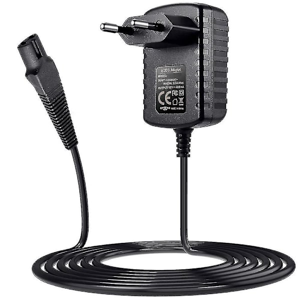 Kompatibel med Braun Shaver-oplader EU-stikoplader til Braun Razor Shavers