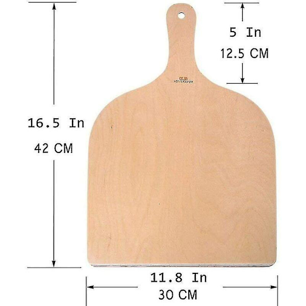 Träpizzasked, pizzasked för pizzor, pajer, bröd Hs