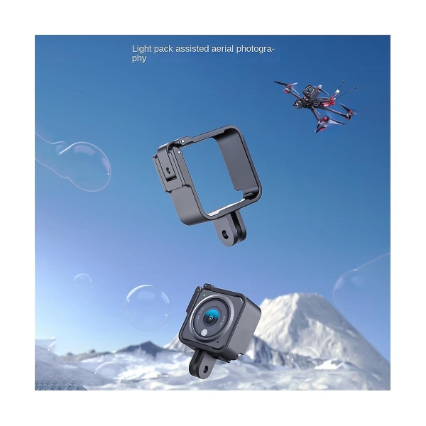 Multifunktionellt skyddande fodral för Action 2 ram Anti fallande linshylsa skyddskantfodral H