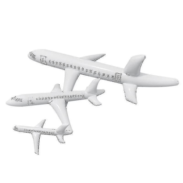 Super Cool Uppblåsbar Leksak Flygplan Stor Uppblåsbar Flygplan Flygplansmodell För Barn 2M