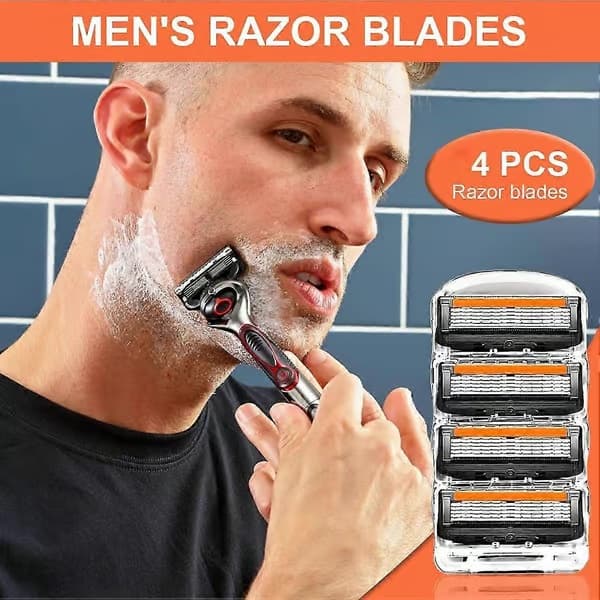 ProGlide Rakblad, 24/16/8 utbytesblad, ProGlide våtrakhyvel storpack för män [YJD] 16pcs