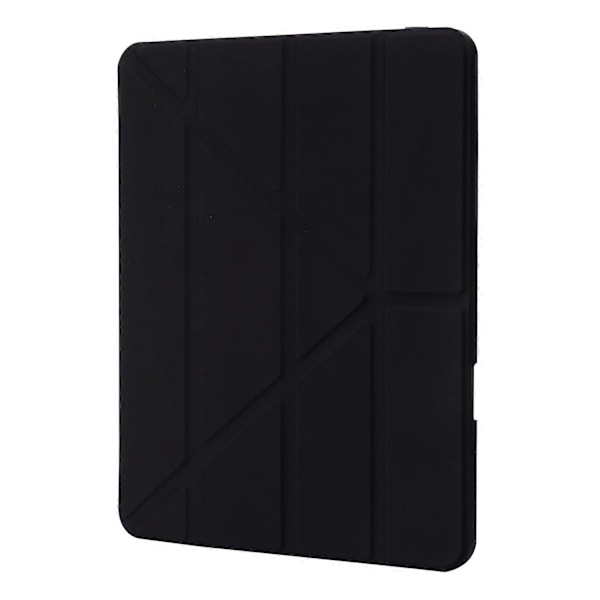 Fodral för iPad Pro 12,9-tum (2021)/(2020)/(2018) Surfplatta Auto Wake/Sleep Origami Ställ PU Läder + Akrylskydd Black
