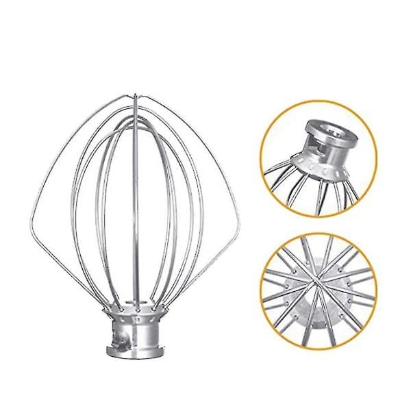 Rustfri stålpiskeris 5k452ww til Kitchenaid køkkenmaskine