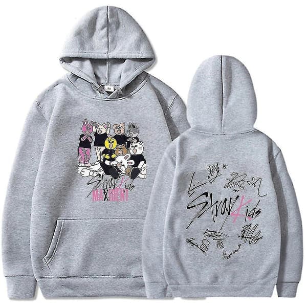 Stray Kids Hettegenser white XL