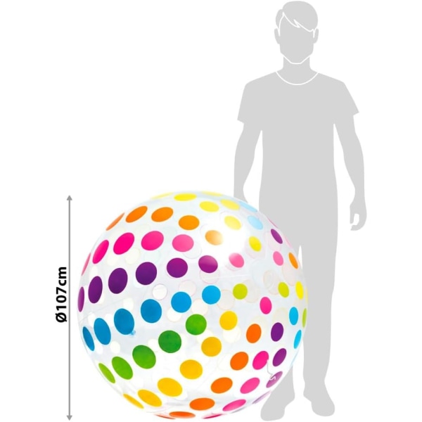 Jättimäinen rantapallo pallot puhallettavat ranta lelut sateenkaari rantapallo irtotavarana perhe uima-allas rantajuhlat kesäpeli