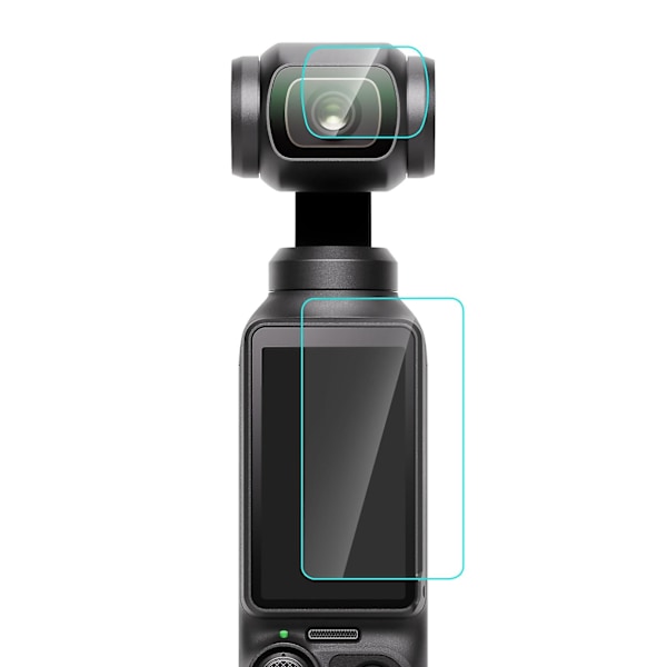 Puluz Härdat glaslins skärmskydd för Dji Osmo Pocket 3
