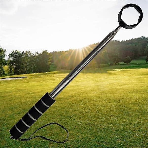 Teleskopisk Golfboldopsamler Golfboldopsamler Rustfrit Stål Boldopsamlingsværktøj Golfgaver