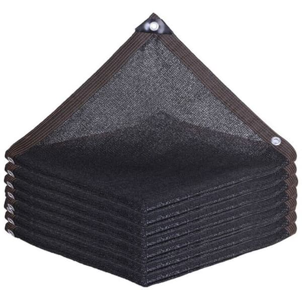 Svart skyggenett, 6m x 6m