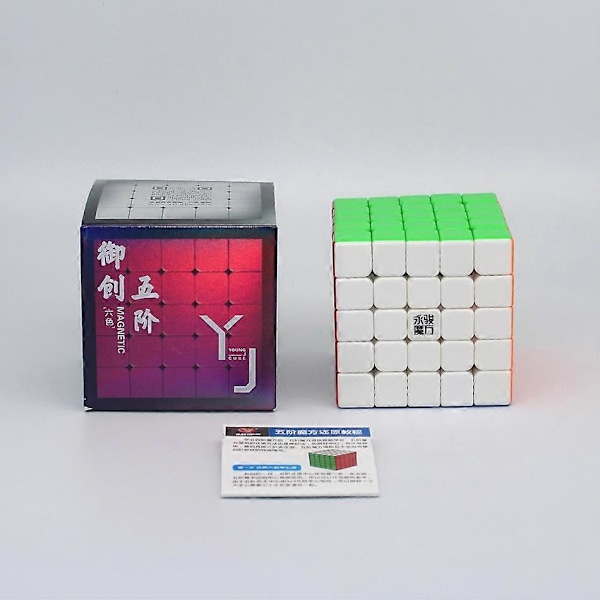 Yj V2M 7x7x7 Magneettinen Nopea Taikakuutio 3x3 4x4 5x5 6x6 cubo magico professional Magneetit Palapeli taikakuutiot Koulutuslelut YJ 5x5