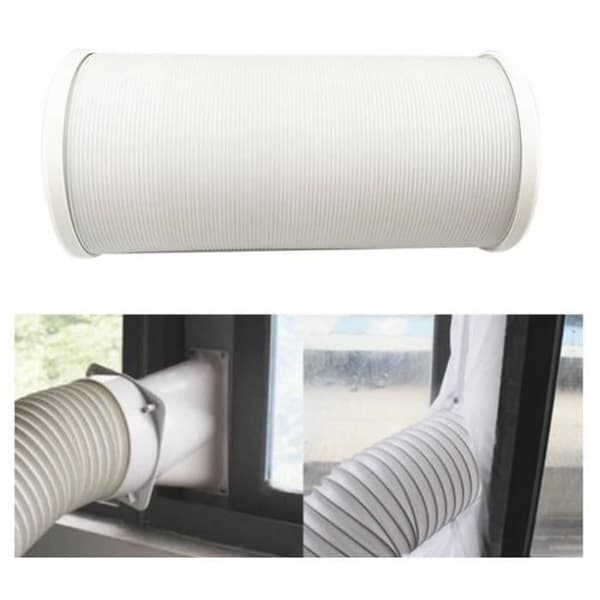3M*15CM Fleksibel Udstødningsslange, Universal Ventilationsrør til Bærbar Aircondition