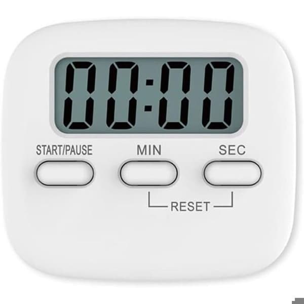 Digital køkkentimer (2-pak) - Magnetisk nedtællingstimer - Store cifre