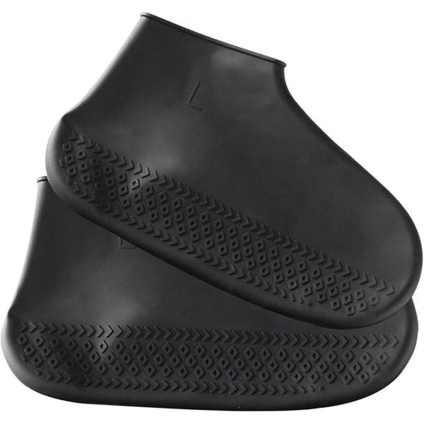 Regnskoskydd Silikon | Vikbart cover | Skyddssko och stövelskydd Vattentät halkbeständig sko