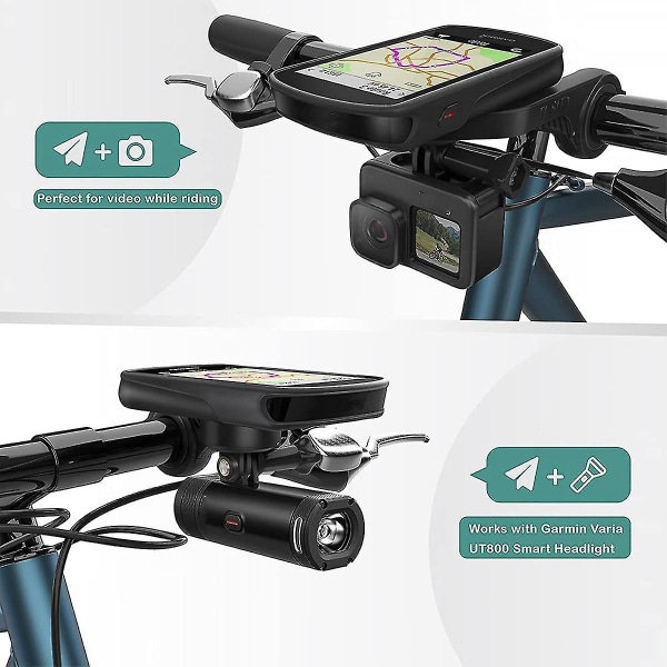 Gps-montering foran kompatibel med Edge Gps cykelcomputer, G/g+, Rtl510