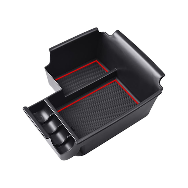 Midterkonsoll Organizer til Kia K3 Cerato Forte BD 2019 2020 2021 2022 2023 Auto Interiør Tilbehør Gearskiftebakke Organizer Red