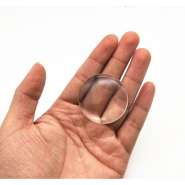 Dørhåndtag Vægbeskyttelse Transparent Rund Blød Gummi Vægbeskytter Selvklæbende Dørhåndtag Stødpude Silikonedørstopper Til Skabe Væg Og D
