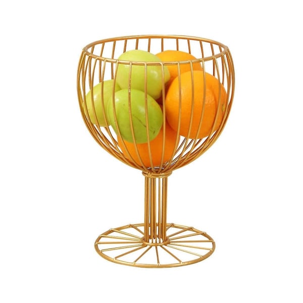 Lys luksus smidd jern høy-fots fruktplate hjem tallerken display stativ tallerken fruktkurv,c