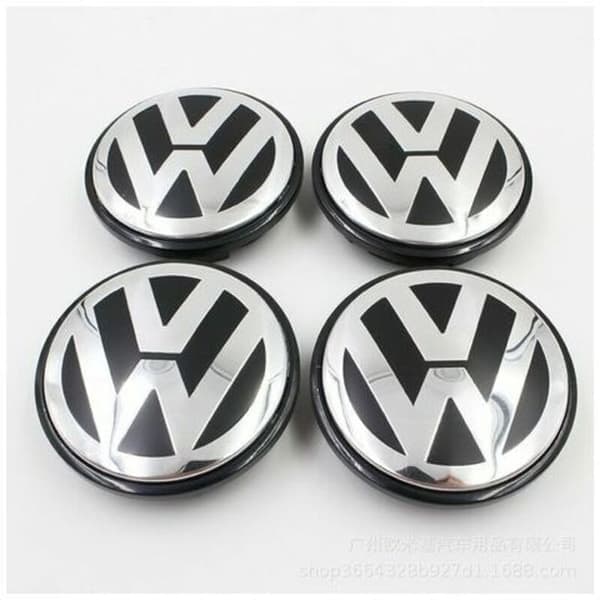 Volkswagen Beetle Golf Polo Navkapsler Hjul senterkopper 3B7601171 (4 stk) 65mm ..
