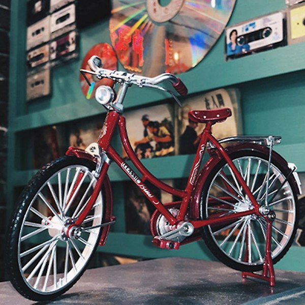 Samleobjekt Cykel Kunst Skulptur Stativ Stabil Legering Fuld af Personlighed Simuleringskunst Cykel Hjem Decor 4