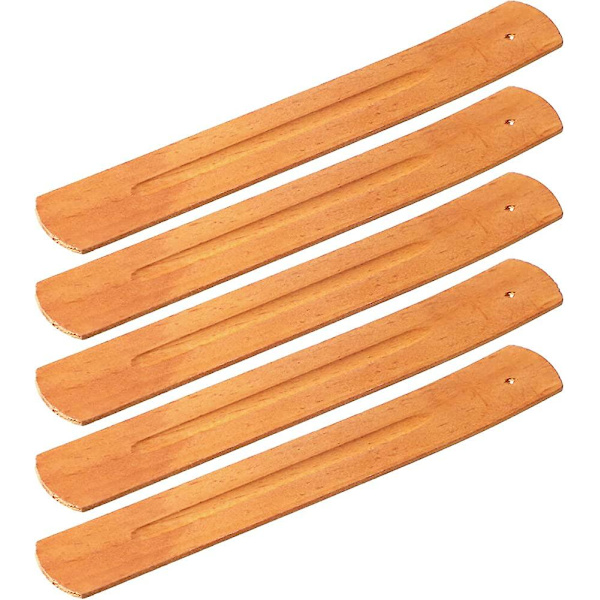 Set med 5 rökelsepinnar Rökelsehållare med askfångare, 23 cm lång Crday-gåva