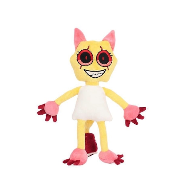 30cm Dandy's World Pehmoinen söpö Dandy World -jätteiden lelu Pehmoinen kauhupeli Goob Pebble -pehmolelu Pehmeä tyynynukke Kawaii-huoneen sisustuslelu Yellow