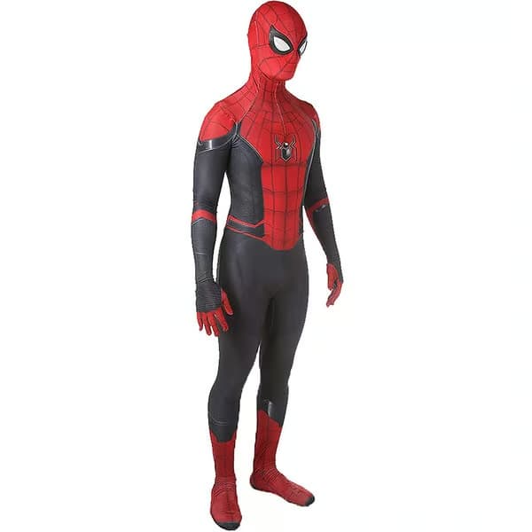 Spider Man Unisex Voksen Halloween Kostume Jumpsuit