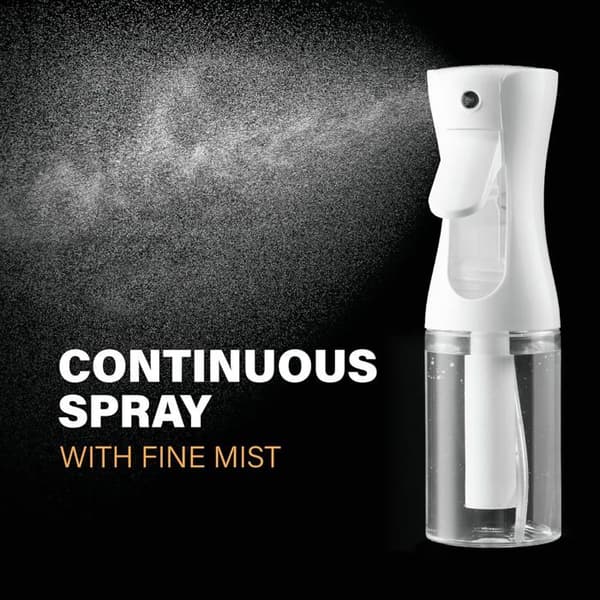 ®RisingFF Sæt med 2 sprayflasker til hårstyling og rensning, 200 ml