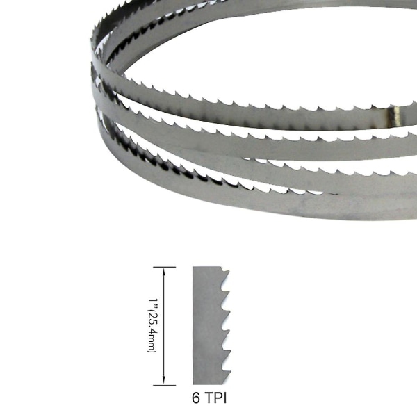 2240mm Bandsaw Blade 2240 X 635 X 035mm 6 Tpi Wood Cutting Band Saw Accessories For Makita Lb1200f Metabo Bas317