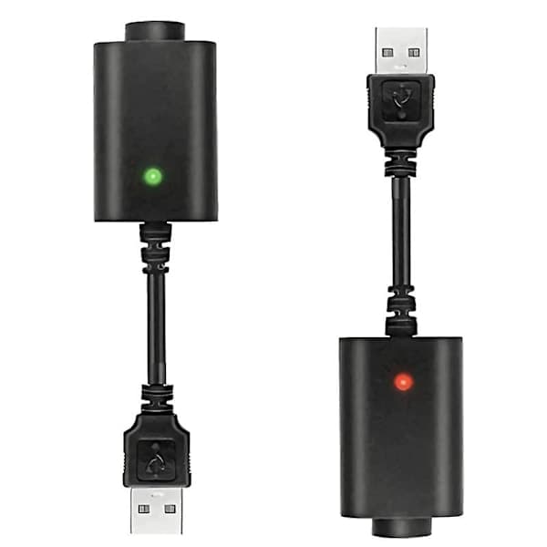 2x USB-ladeadapter for 510-gjenger Overladingsbeskyttelse Lader Strømadapter