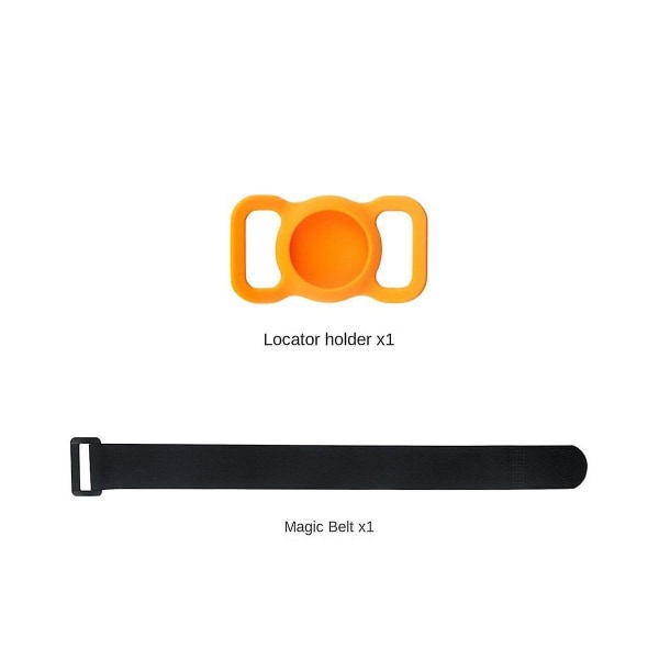 Drone Locator Strap Udskiftning Til 3 Air 2s Etui Tracker Locator Beskyttende Holder Med Rem Sort