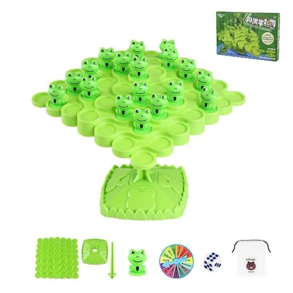 Balance Game Cool Tree Frog Math Game Educational Number Toy Interactive Balancing Toy For Preschool Boys & Girls Kids & Adults