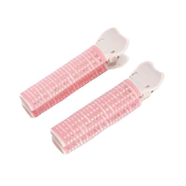 6 stk. Hår Ruller Volumengivende Krøller Rod Clips, Fluffy Lazy Instant Bang Varmefrit Krøl HUZ